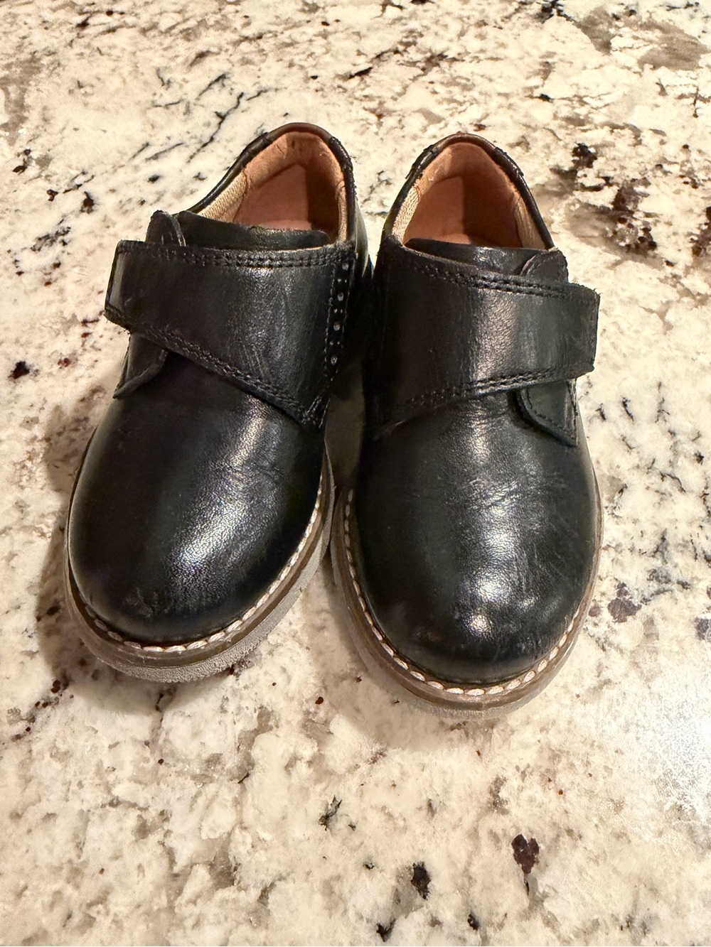 Boys Black Dress Shoes